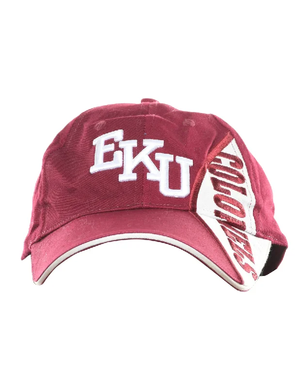 Maroon Embroidered Cap - XS