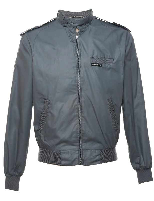 Members Only 1980s Grey Jacket - S