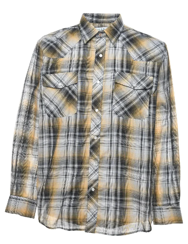 Multi-colour Checked Shirt - L