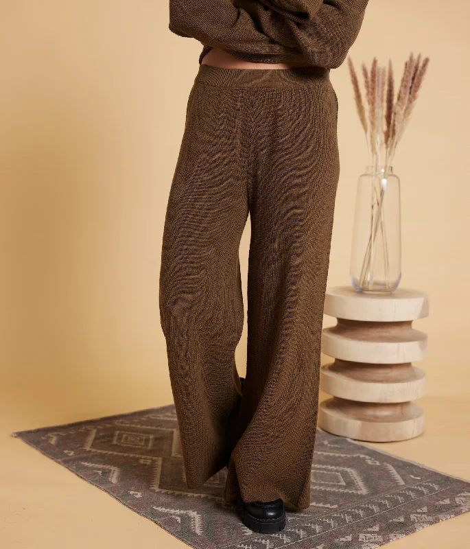 Helena Sweater Pant - Teak