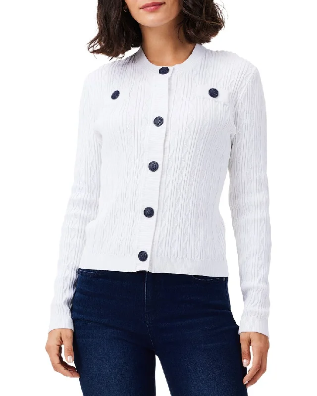 NIC+ZOE Textured Snap Cardigan