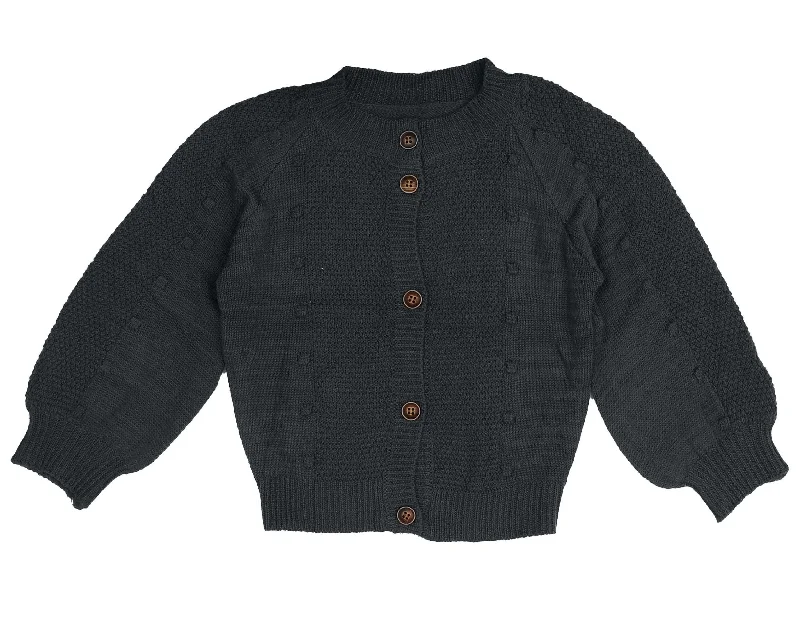 NOMA BLUE BALL TEXTURED CARDIGAN [Final Sale]