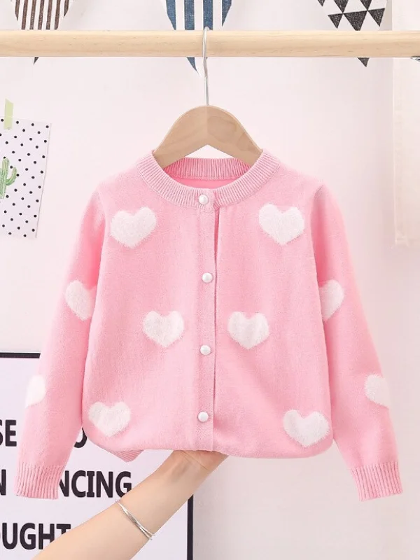 Truly Loved Heart Knit Cardigan